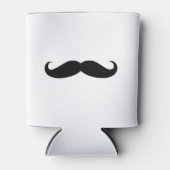 Rafraîchisseur Pour Canette Moustache noire (Devant)