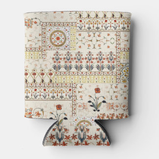 Rafraîchisseur Pour Canette Mughal Floral Paisley : Ethnic Digital Elegance.