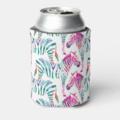 Rafraîchisseur Pour Canette Multicolor Zebra : Fashion Jungle Print. (Can Dos)