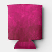 Rafraîchisseur Pour Canette Mur rose foncé : Texture Abstraite. (Dos)