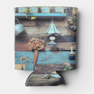 Rafraîchisseur Pour Canette Mur Vintage décoratif en bois