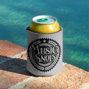 Rafraîchisseur Pour Canette Music Snob - amoureux de musique amusante