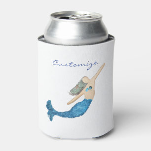 Rafraîchisseur Pour Canette Nage de Mermaid à queue bleue Thunder_Cove