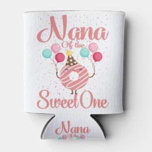 Rafraîchisseur Pour Canette Nana du premier anniversaire de la famille de la d