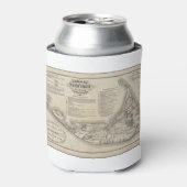 Rafraîchisseur Pour Canette Nantucket vintage (Can devant)