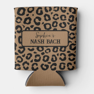 Rafraîchisseur Pour Canette "Nash Bach" empreinte de léopard peut refroidir