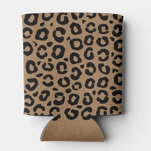 Rafraîchisseur Pour Canette "Nash Bach" empreinte de léopard peut refroidir (Dos)