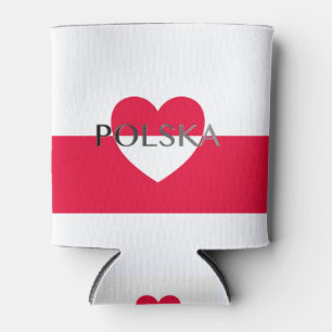 Rafraîchisseur Pour Canette National Flag of Poland - Rzeczpospolita Polska