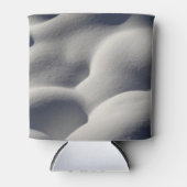 Rafraîchisseur Pour Canette Nature Abstraite des monticules de neige mousseuse (Devant)