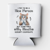 Rafraîchisseur Pour Canette Naughty Kitty (Devant)