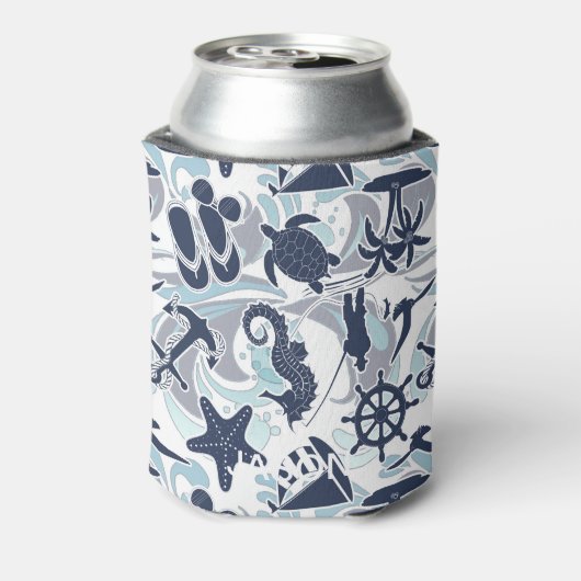 Rafraîchisseur Pour Canette Nautical Beach (Can Dos)