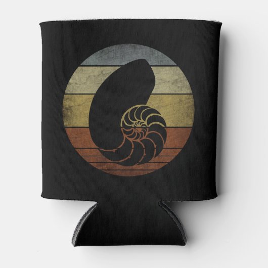 RAFRAÎCHISSEUR POUR CANETTE NAUTILUS VINTAGE RUSTIQUE (Devant)