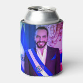 Rafraîchisseur Pour Canette Nayib Bukele, Président du Salvador (Can devant)