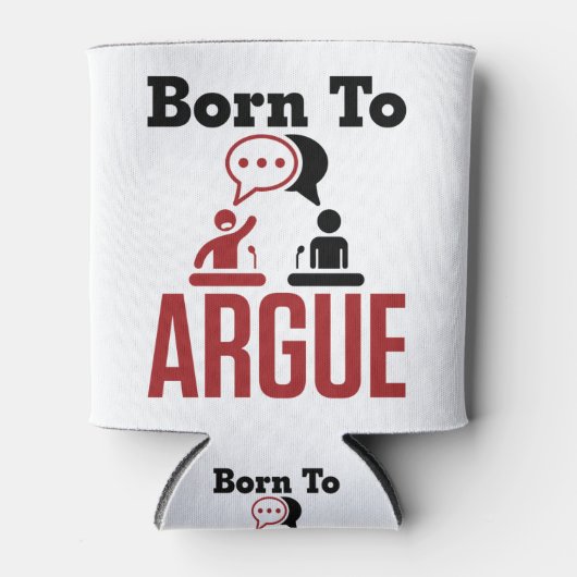 Rafraîchisseur Pour Canette Né à Argue Débat Équipe Débat (Devant)