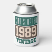 Rafraîchisseur Pour Canette Né en 1989, année de naissance personnalisée (Can Dos)