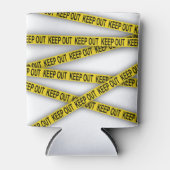 Rafraîchisseur Pour Canette Ne pas rester à l'écart ne pas traverser la bande  (Devant)