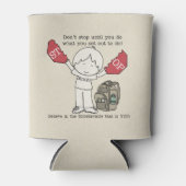 Rafraîchisseur Pour Canette Ne pas s'arrêter (Devant)