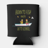 Rafraîchisseur Pour Canette né poisson force - aller à l'école (Dos)