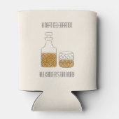 Rafraîchisseur Pour Canette Neat Celebration Whiskey Anniversaire Fête Favoris (Dos)