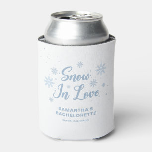 Rafraîchisseur Pour Canette Neige en amour Hiver Ski Enterrement de vie de jeu