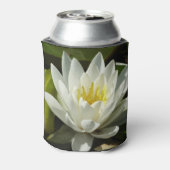 Rafraîchisseur Pour Canette Nénuphar blanc et bud Floral (Can Dos)