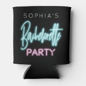 Rafraîchisseur Pour Canette Neon Bachelorette peut refroidir (Devant)
