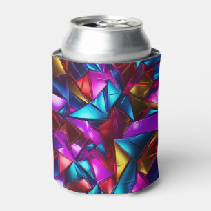 Rafraîchisseur Pour Canette Neon Blacklight Verre Abstrait