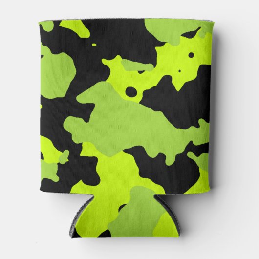 Rafraîchisseur Pour Canette Neon Green haute visibilité (Devant)