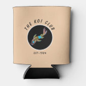 Rafraîchisseur Pour Canette Neon Koi Vanilla Personnalisé Isolé Pâte de refroi (Devant)