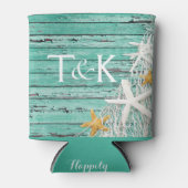 Rafraîchisseur Pour Canette Nettoyage de poisson d'entrée en bois Patiné rusti (Devant)