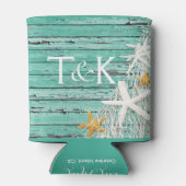 Rafraîchisseur Pour Canette Nettoyage de poisson d'entrée en bois Patiné rusti (Dos)