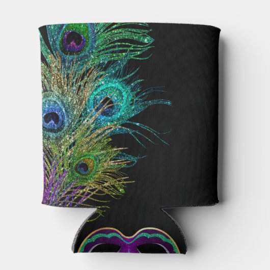 Rafraîchisseur Pour Canette New Orleans Mardi Gras fête d'anniversaire (Dos)