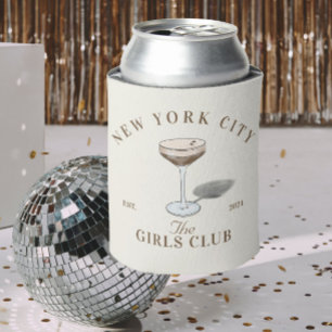 Rafraîchisseur Pour Canette New York City Espresso Girls Club Can Cooler