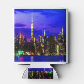Rafraîchisseur Pour Canette New York City Skyline la nuit (Dos)