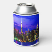 Rafraîchisseur Pour Canette New York City Skyline la nuit (Can Dos)