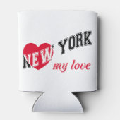 Rafraîchisseur Pour Canette New York, mon amour (Dos)