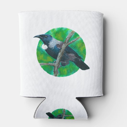 Rafraîchisseur Pour Canette New Zealand Tui - Peinture en acrylique (Dos)