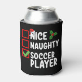 Rafraîchisseur Pour Canette Nice Naughty Soccer Joueur Noël (Can devant)