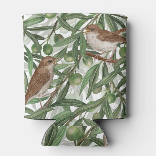 Rafraîchisseur Pour Canette Nightingales dans l'olivier (Dos)