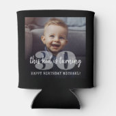 Rafraîchisseur Pour Canette N'IMPORTE QUEL Anniversaire "This Kid" Simple Mode (Dos)