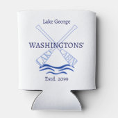 Rafraîchisseur Pour Canette N'importe quel Cabine de lac Arrière - plan couleu (Dos)