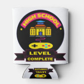 Rafraîchisseur Pour Canette Niveau secondaire achevé - Drôle cadeau de diplôme (Dos)