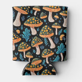 Rafraîchisseur Pour Canette Nocturne enchantée : Champignon bioluminescent (Devant)