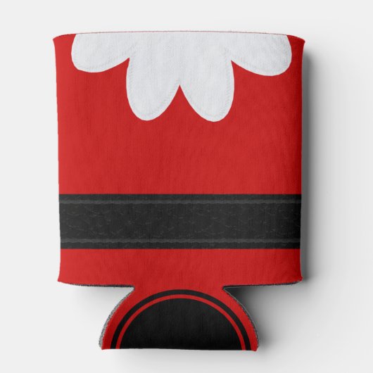 Rafraîchisseur Pour Canette Noël amusant Rouge Elf Soda Noël Can Cooler (Dos)