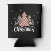 Rafraîchisseur Pour Canette Noël Arbre Leopard Funny Noël (Devant)
