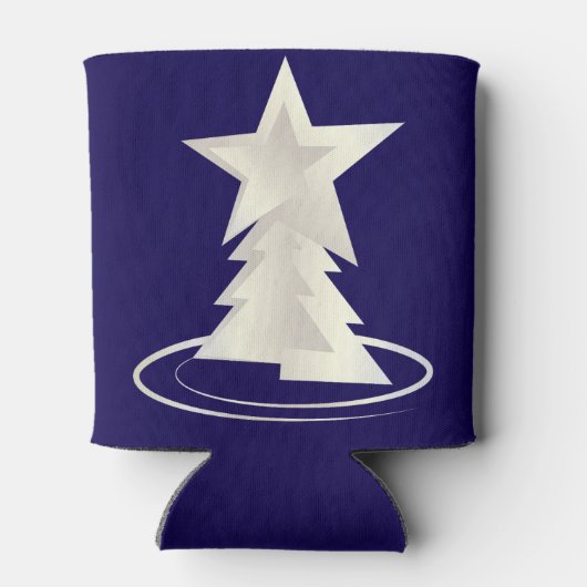 Rafraîchisseur Pour Canette Noël blanc (Dos)