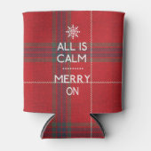 Rafraîchisseur Pour Canette Noël drôle Tout est calme ID588 (Devant)