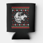 Rafraîchisseur Pour Canette Noël du loup (Devant)
