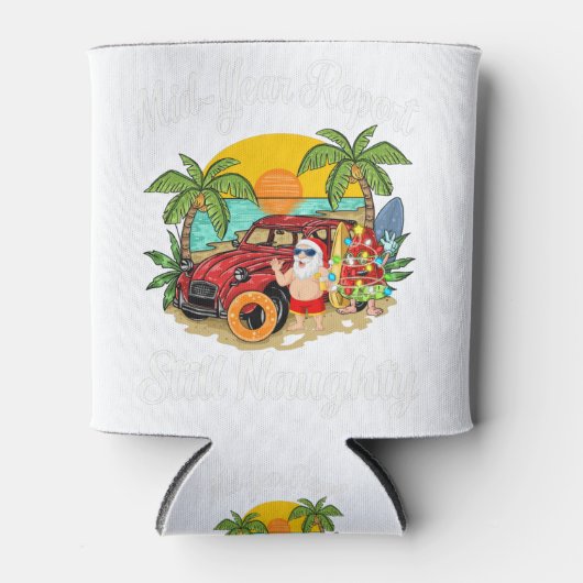 Rafraîchisseur Pour Canette Noël En Juillet - Mi-Année Rapport Toujours Naught (Devant)