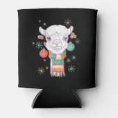 Rafraîchisseur Pour Canette Noël Llama (Devant)